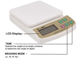 Digital Kitchen Weighing Scale SF400A with 10 kg Max Capacity-thumb1