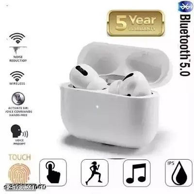 BT Wireless Earbuds Bluetooth Headphones with Charging Case Cancelling 3D Stereo Headsets Built in Mic in Earpods Earbuds AirdopesIPX5 Waterproof Air Buds for iPhone/Android/ AIRBUDS pro case Pro With-thumb0