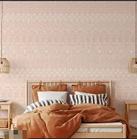 Decorative Design Self Adhesive Wallpaper Wall Sticker for Home Decor, Living Room, Bedroom, Hall, Kids Room, Play Room (PVC Vinyl, Water Proof)(DI 95) (16 X 90 INCH)-thumb1