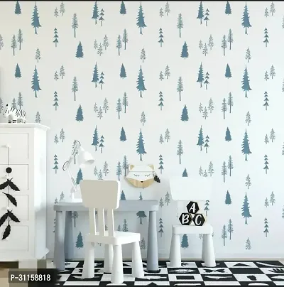 Decorative Design Self Adhesive Wallpaper Wall Sticker for Home Decor, Living Room, Bedroom, Hall, Kids Room, Play Room (PVC Vinyl, Water Proof)(DI 95) (16 X 90 INCH)-thumb2