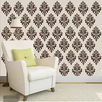 Decorative Design Self Adhesive Wallpaper Wall Sticker for Home Decor, Living Room, Bedroom, Hall, Kids Room, Play Room (PVC Vinyl, Water Proof)(DI 95) (16 X 90 INCH)-thumb2