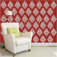 Decorative Design Self Adhesive Wallpaper Wall Sticker for Home Decor, Living Room, Bedroom, Hall, Kids Room, Play Room (PVC Vinyl, Water Proof)(DI 95) (16 X 90 INCH)-thumb2