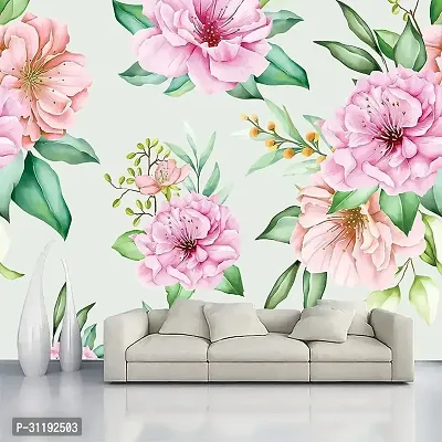 Decorative Design Self Adhesive Wallpaper Wall Sticker for Home Decor, Living Room, Bedroom, Hall, Kids Room, Play Room (PVC Vinyl, Water Proof)(DI 95) (16 X 90 INCH)-thumb2