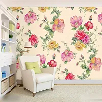 Decorative Design Self Adhesive Wallpaper Wall Sticker for Home Decor, Living Room, Bedroom, Hall, Kids Room, Play Room (PVC Vinyl, Water Proof)(DI 95) (16 X 90 INCH)-thumb3