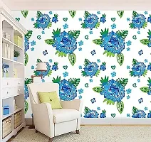 Decorative Design Pvc Self Adhesive Wallpaper Wall Sticker for Home Decor (16 X 90 Inch)-thumb1