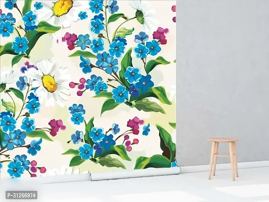 Decorative Design Pvc Self Adhesive Wallpaper Wall Sticker for Home Decor (16 X 90 Inch)