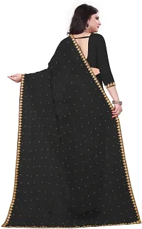 Beautiful Chiffon  Saree Without Blouse Piece For Women-thumb2