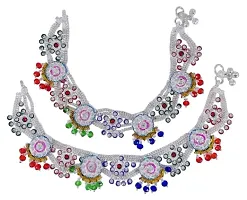 Multicolored Alloy Anklet or Women-thumb1