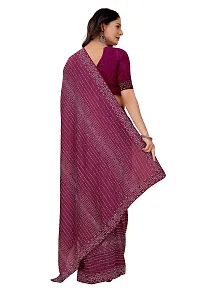 Ready Pleated Saree with Fashionable Mask - 5400 (Maroon)-thumb1