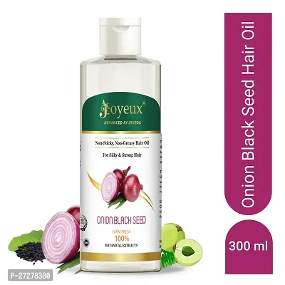 JOYEUX Advanced Organics Onion Black Seed Hair oil 200Ml Hair Oilnbsp;nbsp;(200 ml)-thumb0