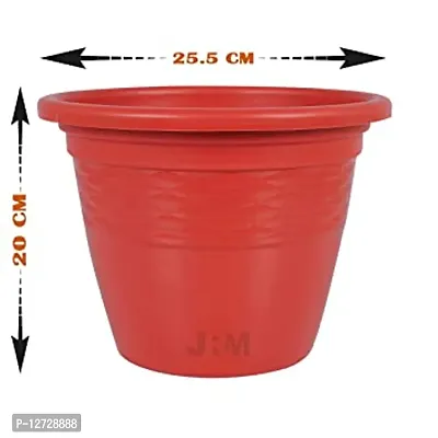 Stylish Fresh Flower Plastic Pot Planter Plant-thumb0