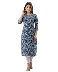 UMA FABRIC Fashions Pure Cotton Printed Straight Kurta/Kurti for Women/Girls-thumb1