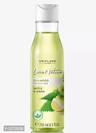 Natural Love Nature Shampoo For Oily Hair Nettle And Lemon