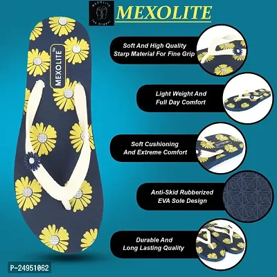 MAXOLITE daily use for women slippers girls lightweight Hawaii fashionable soft unmatched fancy  stylish Girls slipper STYLE-102-thumb2