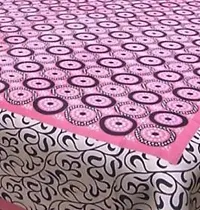 Comfortable Multicoloured Cotton Printed 1 Bedsheet + 2 Pillowcovers-thumb1