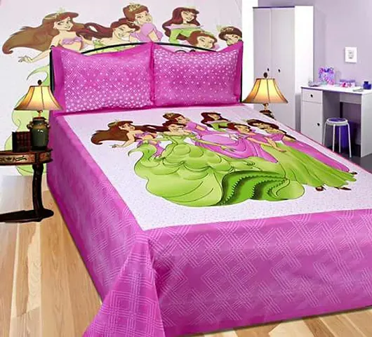 Printed Cotton Double Bedsheets