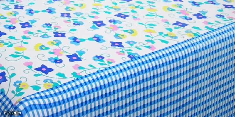 Comfortable Multicoloured Cotton Printed 1 Bedsheet + 2 Pillowcovers-thumb2