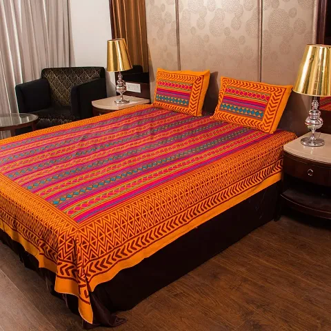 Cotton Printed Double Bedsheets Vol 1