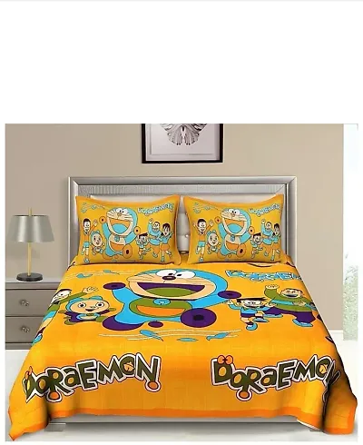 Printed Cotton Double Bedsheet