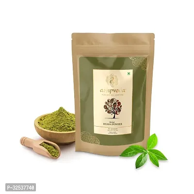 Pure Henna Powder Hair Colour Mehandi   Triple Filtered Natural  Herbal Henna Leaves Powder with Shikakai and Bhringraj 50 gm-thumb0