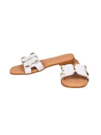 TRYME Comfortable Fashionable Stylish Flat Sandal For Women's And Girls-thumb2