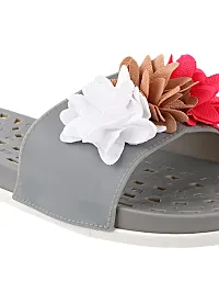TRYME Comfortable Stylish Flat Sandal for Girls-thumb3