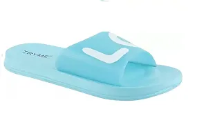 Sky Blue Flip Flop Slippers   Flip Flops For Women-thumb1