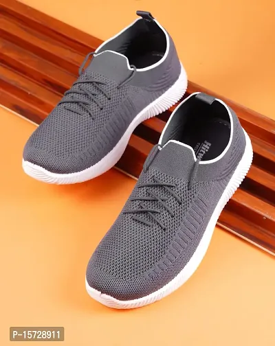 Try Me Women's Trendy Casual Sneaker Shoes Lightweight Soft  Comfortable with Extra Cushion Lace-Up Shoes for Women's  Girl's-thumb4