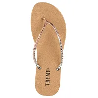 TRYME Fashionable Stylish Casual Slip On Flipflip Flat Sandals For Women's And Girls Flip Flop-thumb4