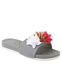 TRYME Comfortable Stylish Flat Sandal for Girls-thumb1