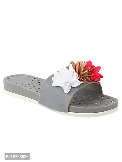 TRYME Comfortable Stylish Flat Sandal for Girls-thumb2