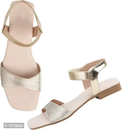 Amazon.com | Women Rhinestone Slide Sandals Women's Flat Sandals Lisa 8  Nude 7.5 | Flats