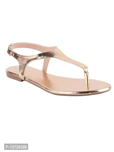 Try Me Flat Sandal  Slipper For Women's and Girl's Stylish and Comfortable Wedges Sandals For Casual Wear  Formal Wear Occasions-thumb2