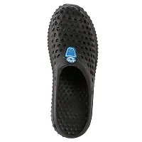 TRYME Flipflop Clogs and Mules Deisgn on Top Lightweight Clogs Slip On Flip Flop for Mens and Boys Black-thumb4