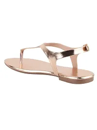 Try Me Flat Sandal  Slipper For Women's and Girl's Stylish and Comfortable Wedges Sandals For Casual Wear  Formal Wear Occasions-thumb3