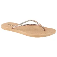 TRYME Fashionable Stylish Casual Slip On Flipflip Flat Sandals For Women's And Girls Flip Flop-thumb1