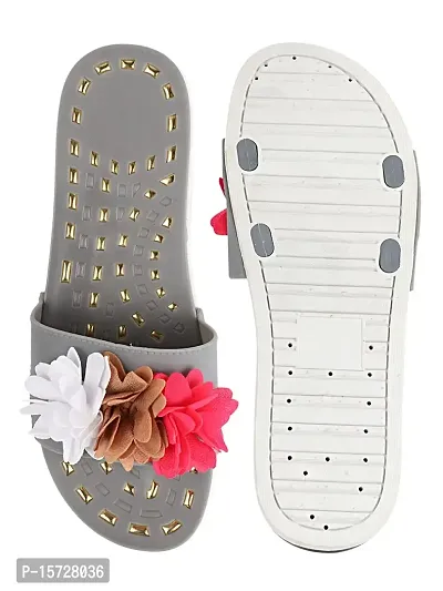TRYME Comfortable Stylish Flat Sandal for Girls-thumb5