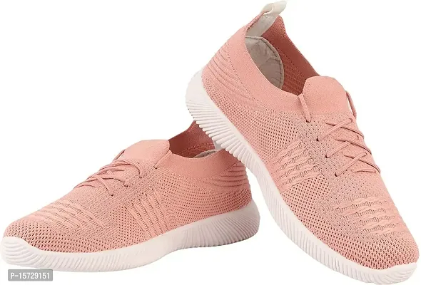 Try Me Women's Trendy Casual Sneaker Shoes Lightweight Soft  Comfortable with Extra Cushion Lace-Up Shoes for Women's  Girl's-thumb5