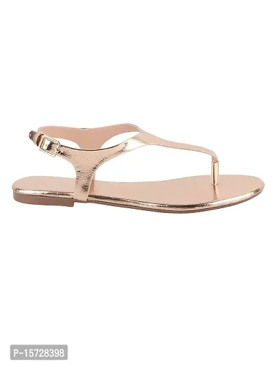 Try Me Flat Sandal  Slipper For Women's and Girl's Stylish and Comfortable Wedges Sandals For Casual Wear  Formal Wear Occasions-thumb5