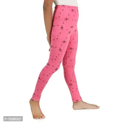 Ayvina Super Soft and Comfortable Cotton Printed Leggings for Kids Girls Combo Pack of 3-thumb5