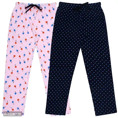 Ayvina Boy's Regular Fit Track Pants, Pajamas and Lowers for Kids|Boy's Regular Fit Cotton Track Pants Combo Pack Of 2