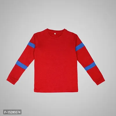Ayvina Boys Regular Fit Fullsleeve Cotton Tshirt | Full Sleeves Sweatshirt for Boys and Girls Pack of 2-thumb2