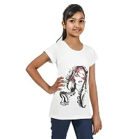 Ayvina Girls Regular Fit Half Sleeves Tshirt Combo Pack of 2-thumb2