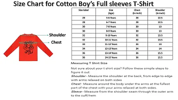 AYVINA Boys Full Sleeve Round Neck Cotton Tshirt |Boys T-Shirt | T-Shirt for Boy's Pack of 3-thumb4