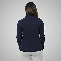 Ayvina Women's Cotton Rib Warm Full Sleeves High Neck/Inner/Sweatshirt/Sweater for Winters-thumb1