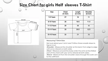 Ayvina Girls Regular Fit Half Sleeves Tshirt Combo Pack of 2-thumb4