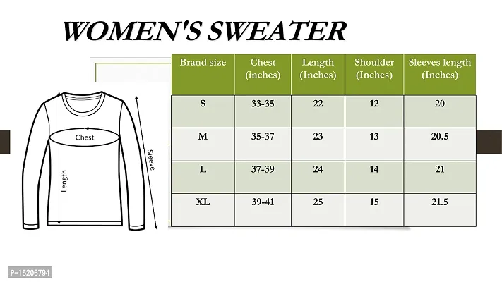 Ayvina Women's Cotton Rib Lycra Regular Pullover Sweater | V-Neck Full Sleeve Sweatshirt for Women Size L Color Gray-thumb4