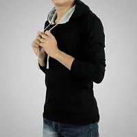 Ayvina Men's Cotton Full Sleeves Hooded T-Shirt Sweatshirt Pack of 2-thumb2