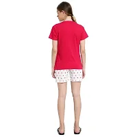 AYVINA Women Shorts with Pockets Elastic Waistband Regular Stylish Night Wear Cotton Super Soft Comfortable (S to 2XL Size)-thumb1