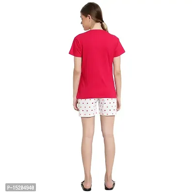 AYVINA Women Shorts with Pockets Elastic Waistband Regular Stylish Night Wear Cotton Super Soft Comfortable (S to 2XL Size)-thumb2